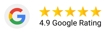 4.9 out of 5 on Google Reviews