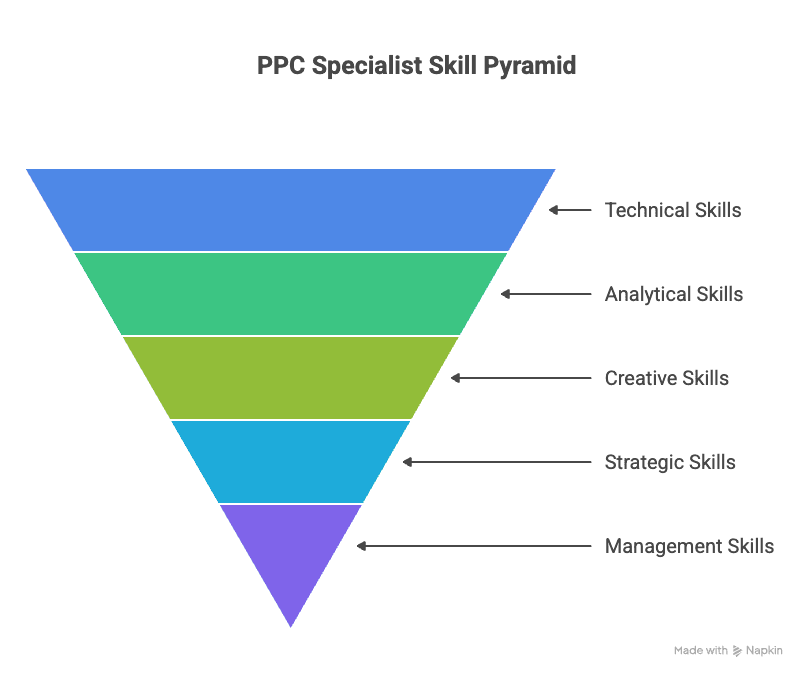 PPC Specialist Skill Pyramid